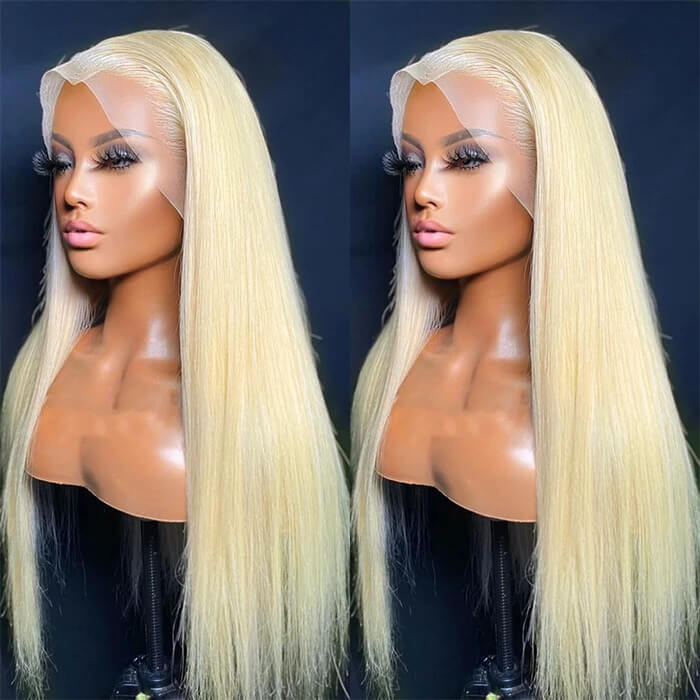 Straight 613 Wigs Blonde 13*4 Lace Front Wigs Affordable Wigs 150% Density