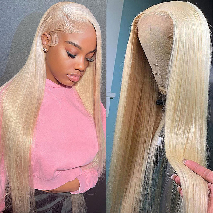 Straight 613 Wigs Blonde 13*4 Lace Front Wigs Affordable Wigs 150% Density