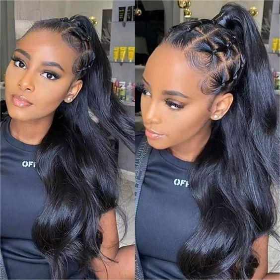 Skin Melt HD Lace Wigs 13*6 Lace Frontal Wigs Glueless Human Hair Wigs