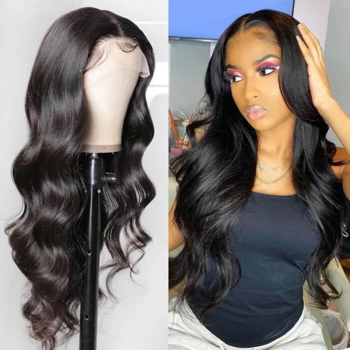 Skin Melt HD Lace Wigs 13*6 Lace Frontal Wigs Glueless Human Hair Wigs