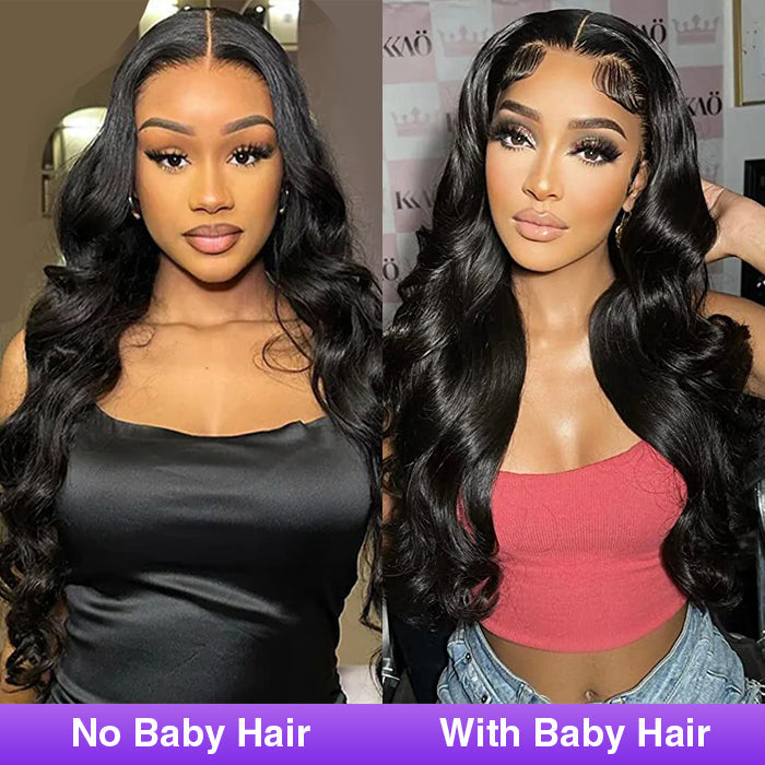 3D Body Wave 13x4 Pre-Bleached Lace Frontal Wig Real Ear To Ear Pre-Cut Lace Frontal Super Secure Wig