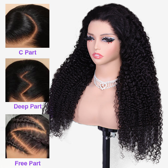 Curly Wig 13x6 Real Ear To Ear Lace Frontal Pre-All Wig Pre-Cut Lace Frontal Super Secure Wig