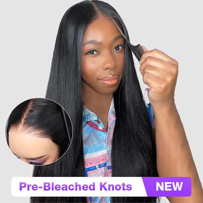 Hermosa Bye-Bye Knots Wig 7x5 Glueless Lace Wig With Pre Bleached Knots Plucked Hairline