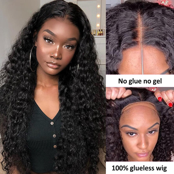 Glueless Wig 8x5 Closure HD Lace Pre Plucked & Bleached Ready to Go