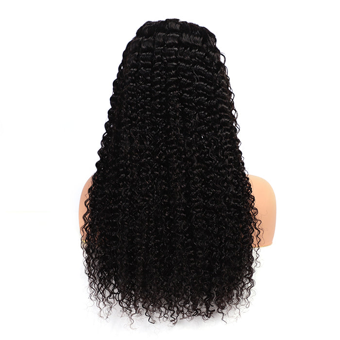 Pre Braided Curly Wig Glueless13x6 Full HD Lace Frontal Wigs With Pre Bleached Knots Ready & Go Wigs