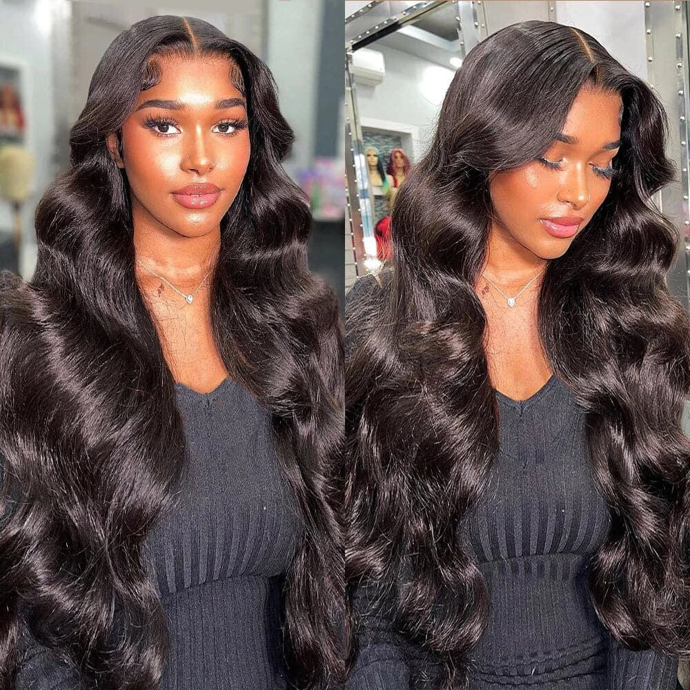 Glueless 8x5 Closure HD Lace Wig Loose Body Wave Ready Go Wig Pre-Plucked Hairline