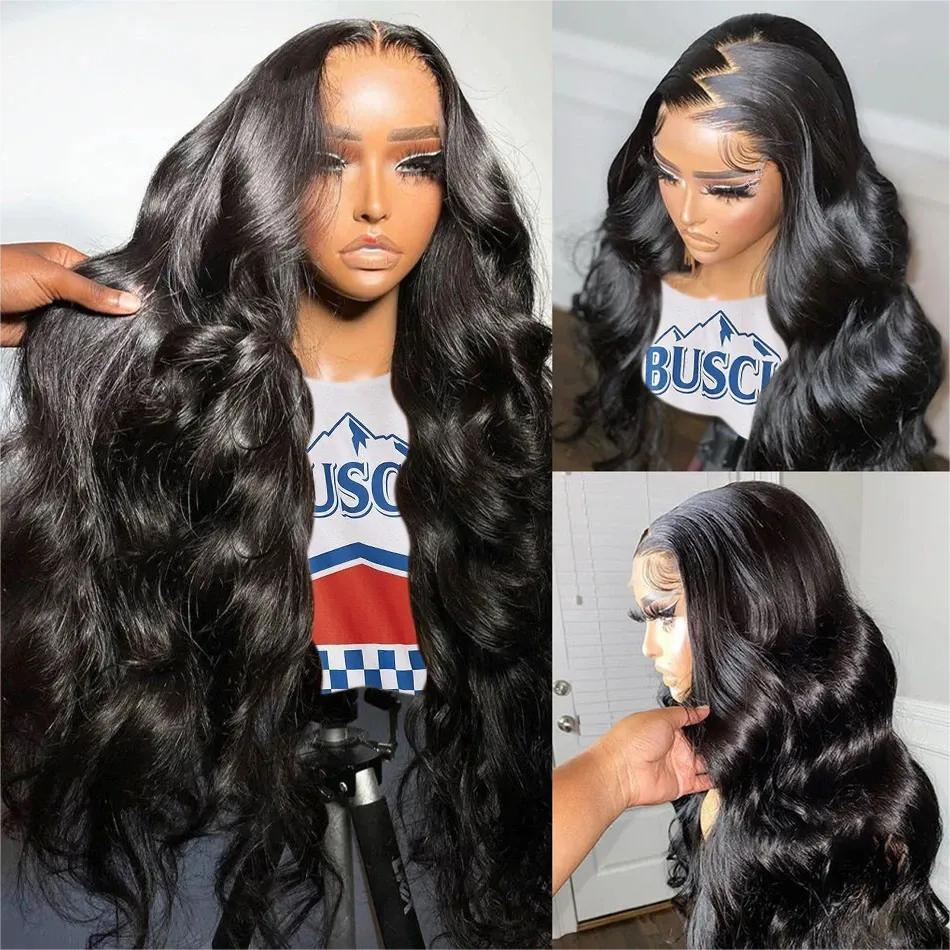 Glueless 8x5 Closure HD Lace Wig Loose Body Wave Ready Go Wig Pre-Plucked Hairline