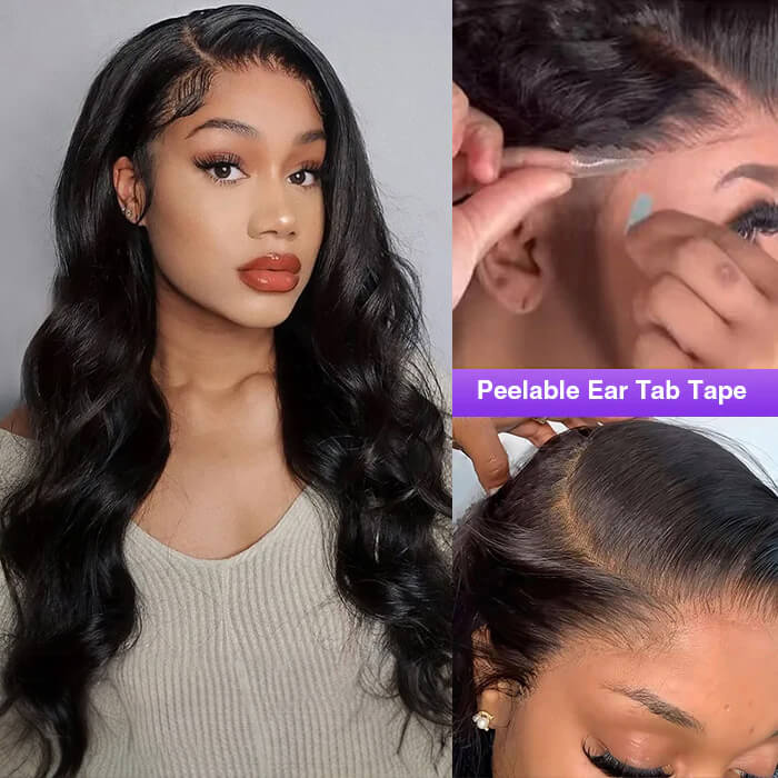 Glueless Wig 8x5 Closure HD Lace Pre Plucked & Bleached Ready to Go